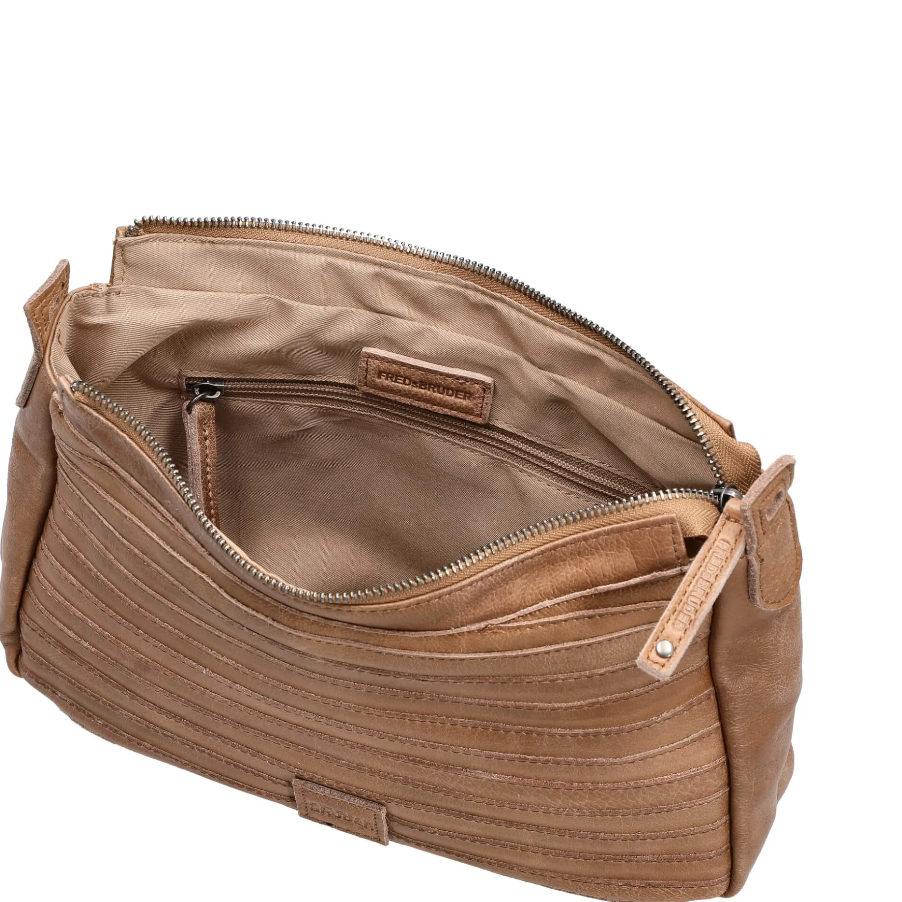 FREDsBRUDER Layer Likely - Umhängetasche 38 cm (caramel)