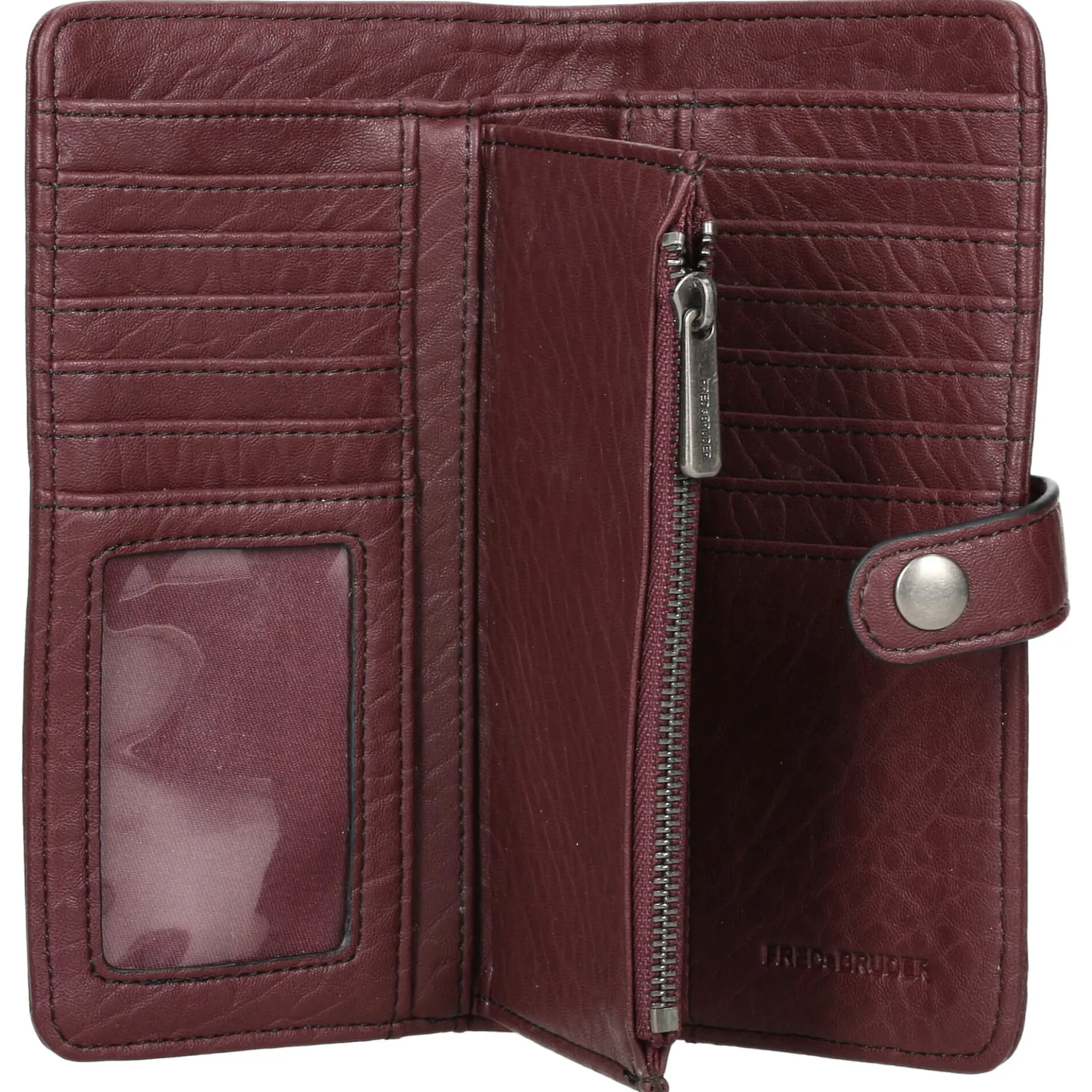 FREDsBRUDER Lunar - Geldbörse 12cc 18 cm (oxblood)