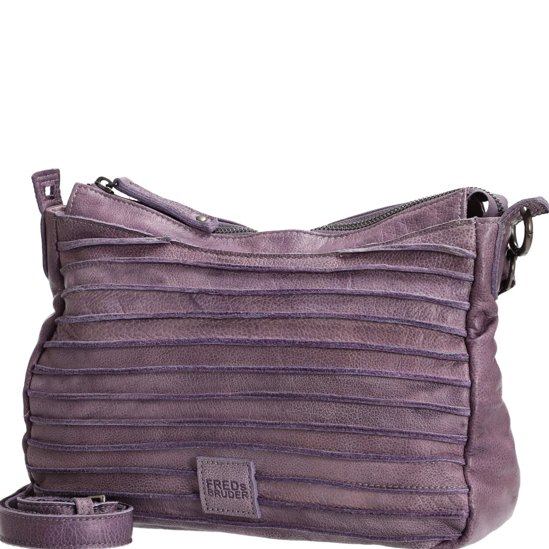 FREDsBRUDER Riffel Likely - Umhängetasche 38 cm (lavender)