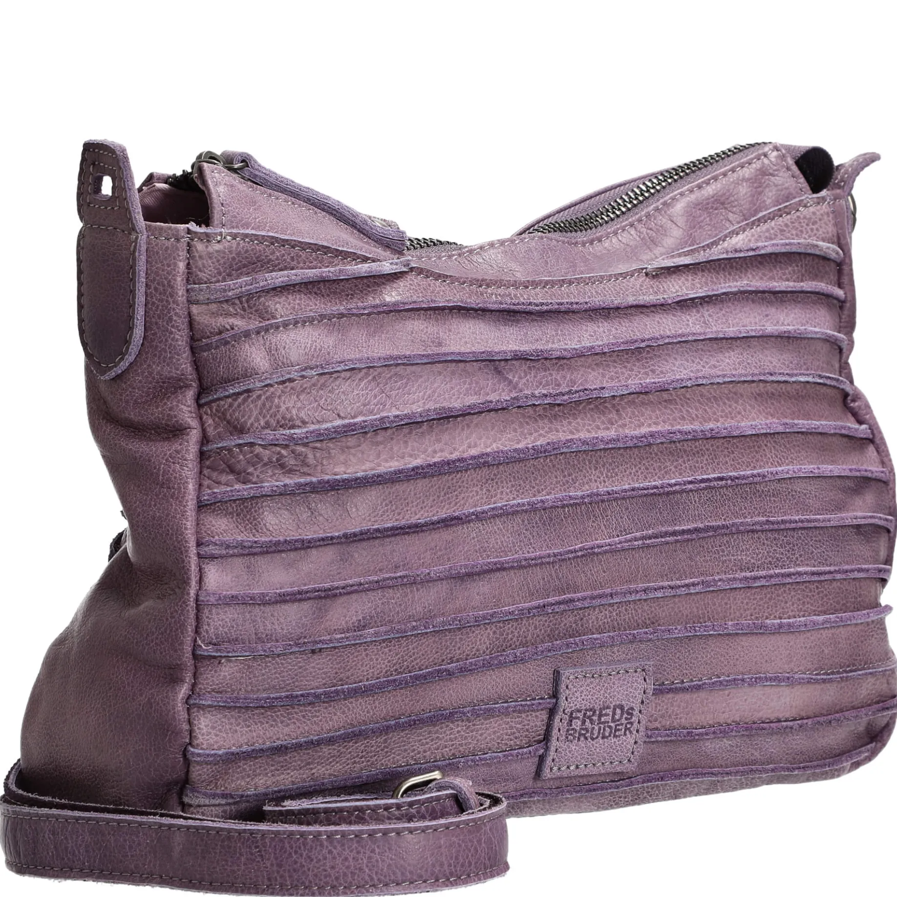 FREDsBRUDER Riffel Likely - Umhängetasche 38 cm (lavender)