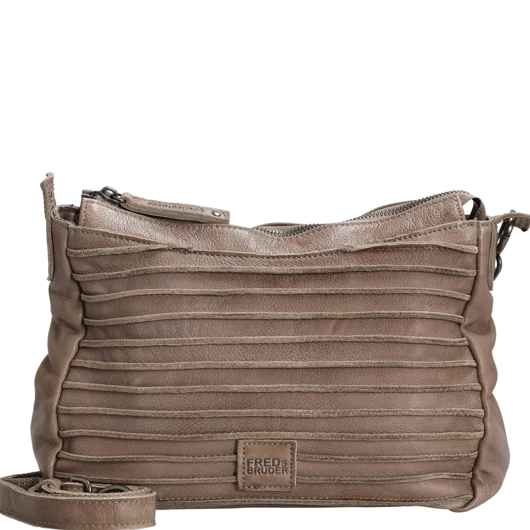 FREDsBRUDER Riffel Likely - Umhängetasche 38 cm (dirty stone)