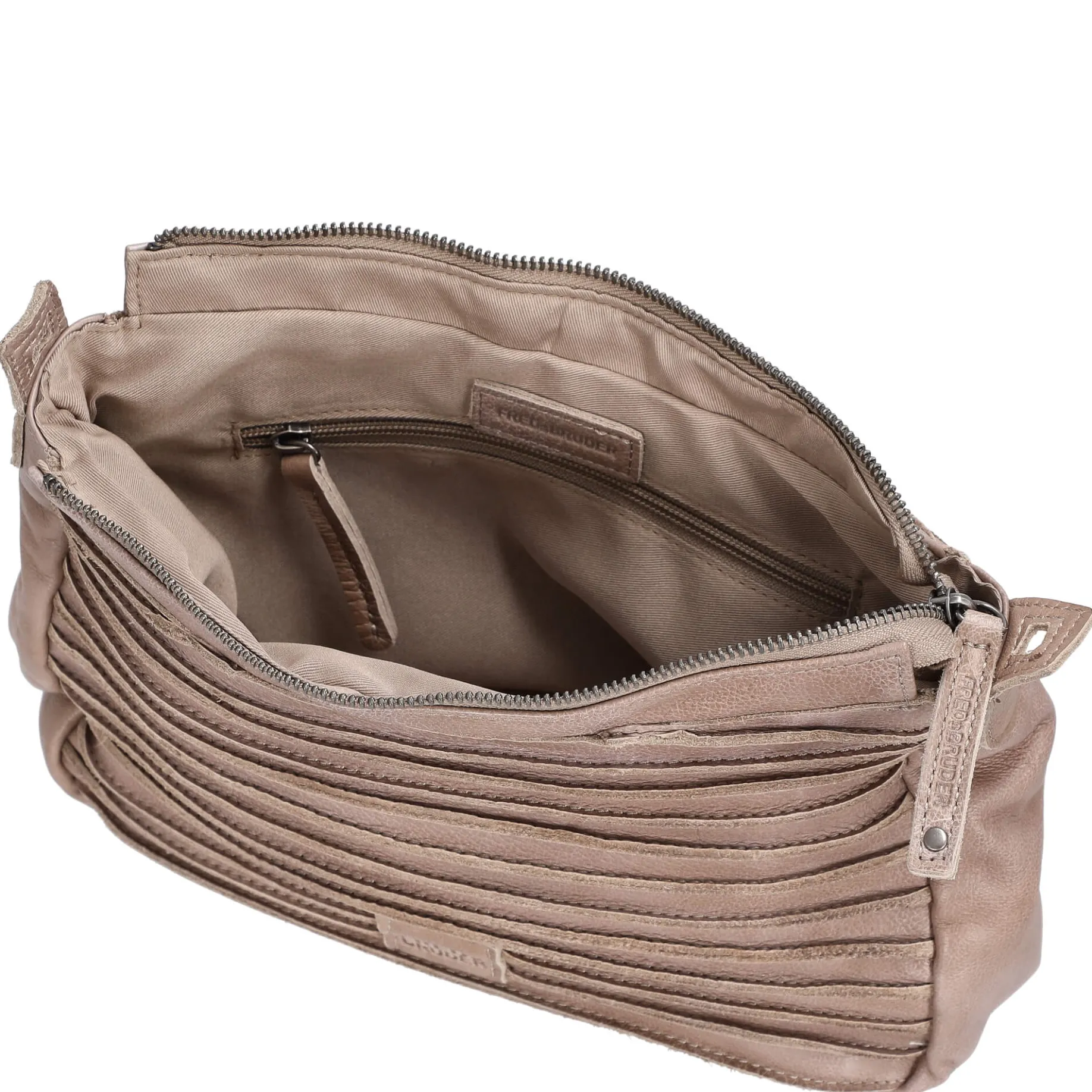FREDsBRUDER Riffel Likely - Umhängetasche 38 cm (dirty stone)