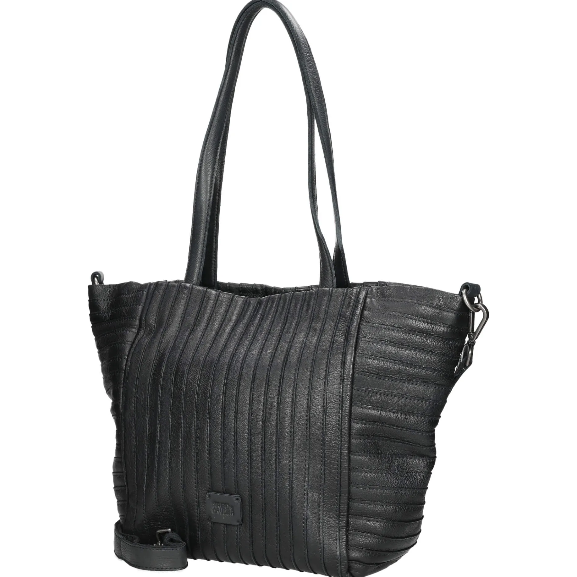 FREDsBRUDER Streifenhörnchen - Shopper 44 cm (black)