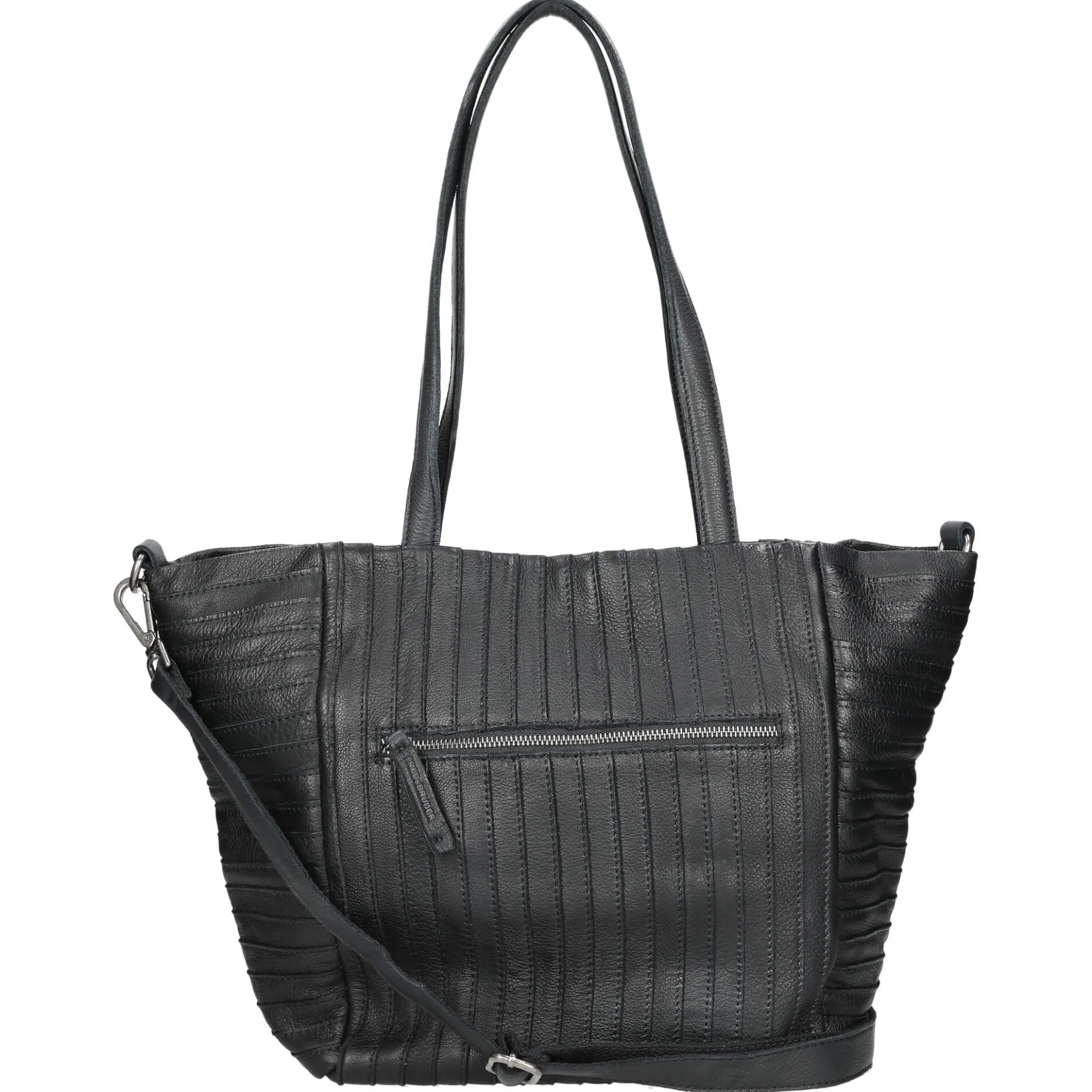 FREDsBRUDER Streifenhörnchen - Shopper 44 cm (black)