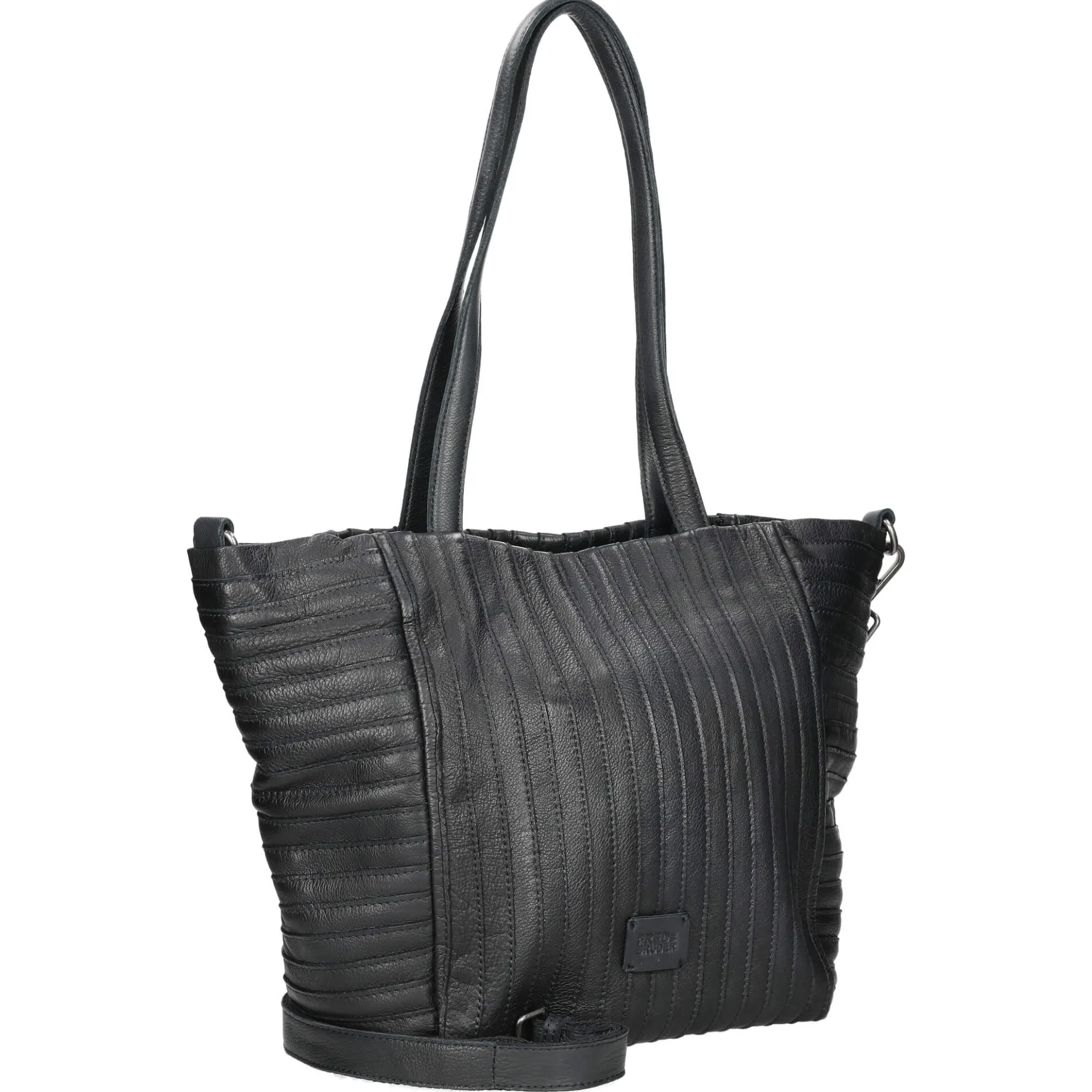 FREDsBRUDER Streifenhörnchen - Shopper 44 cm (black)