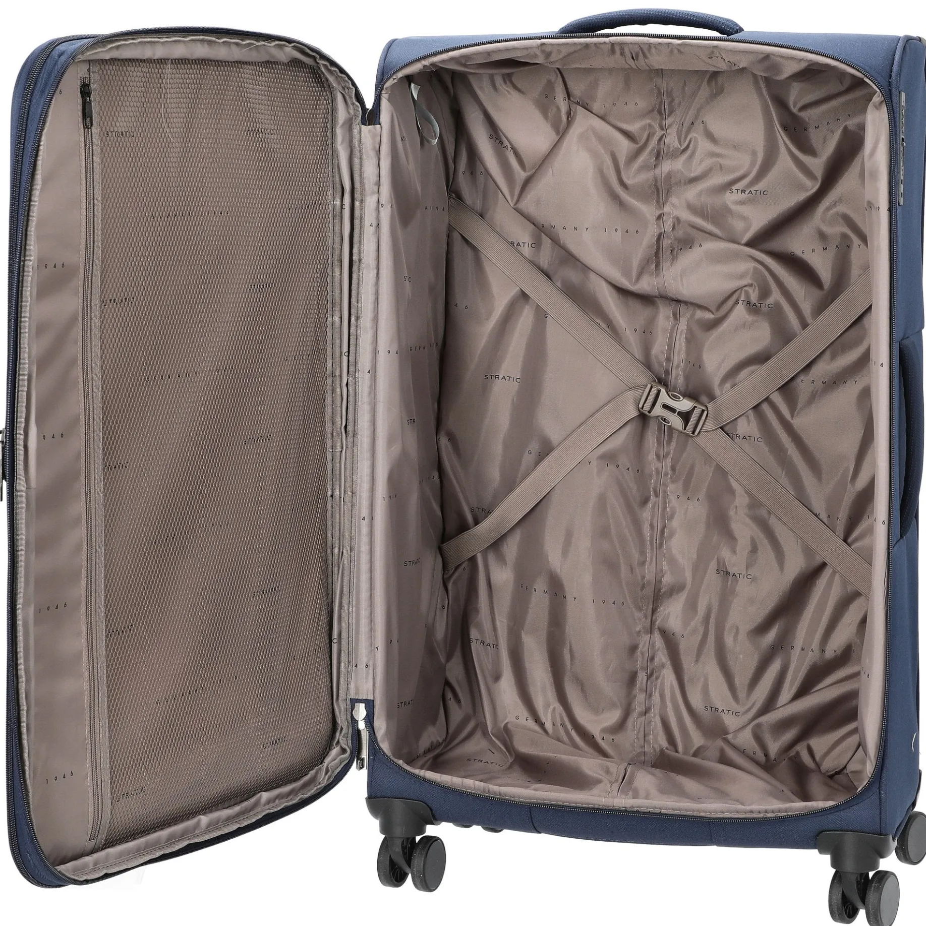 Fresh - 4-Rollen-Trolley 77 cm L erw. (navy)