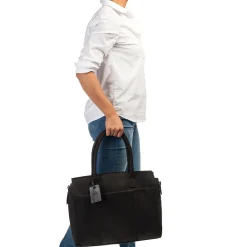Fundamental Vintage Doris - Schultertasche 15.6'' 39 cm (schwarz)