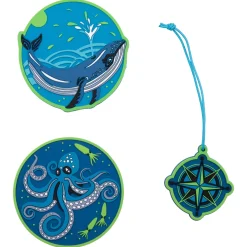 Funny Snaps Move - Anhänger 3er Set (Deep Sea)