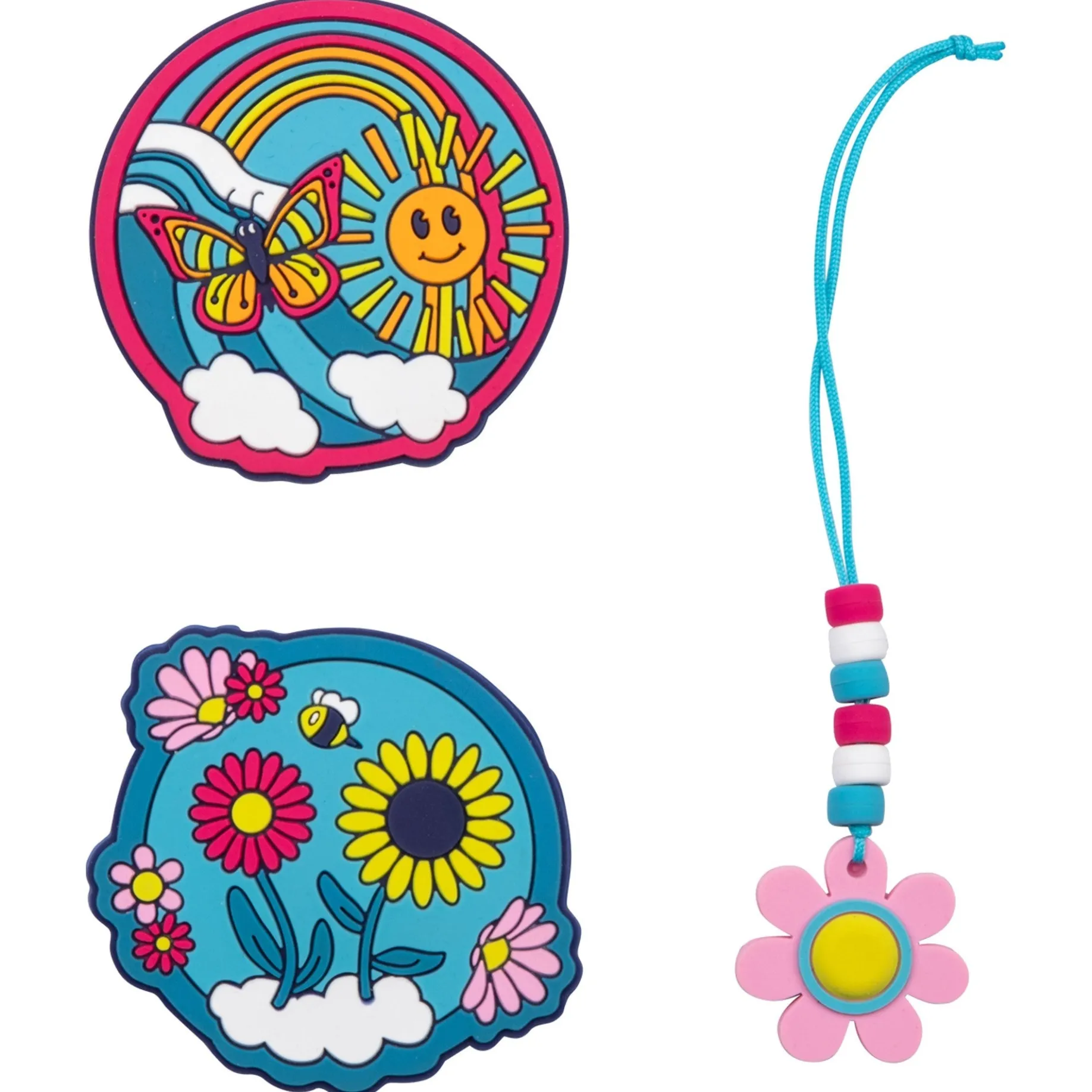 Funny Snaps Move - Anhänger 3er Set (Happy Rainbow)