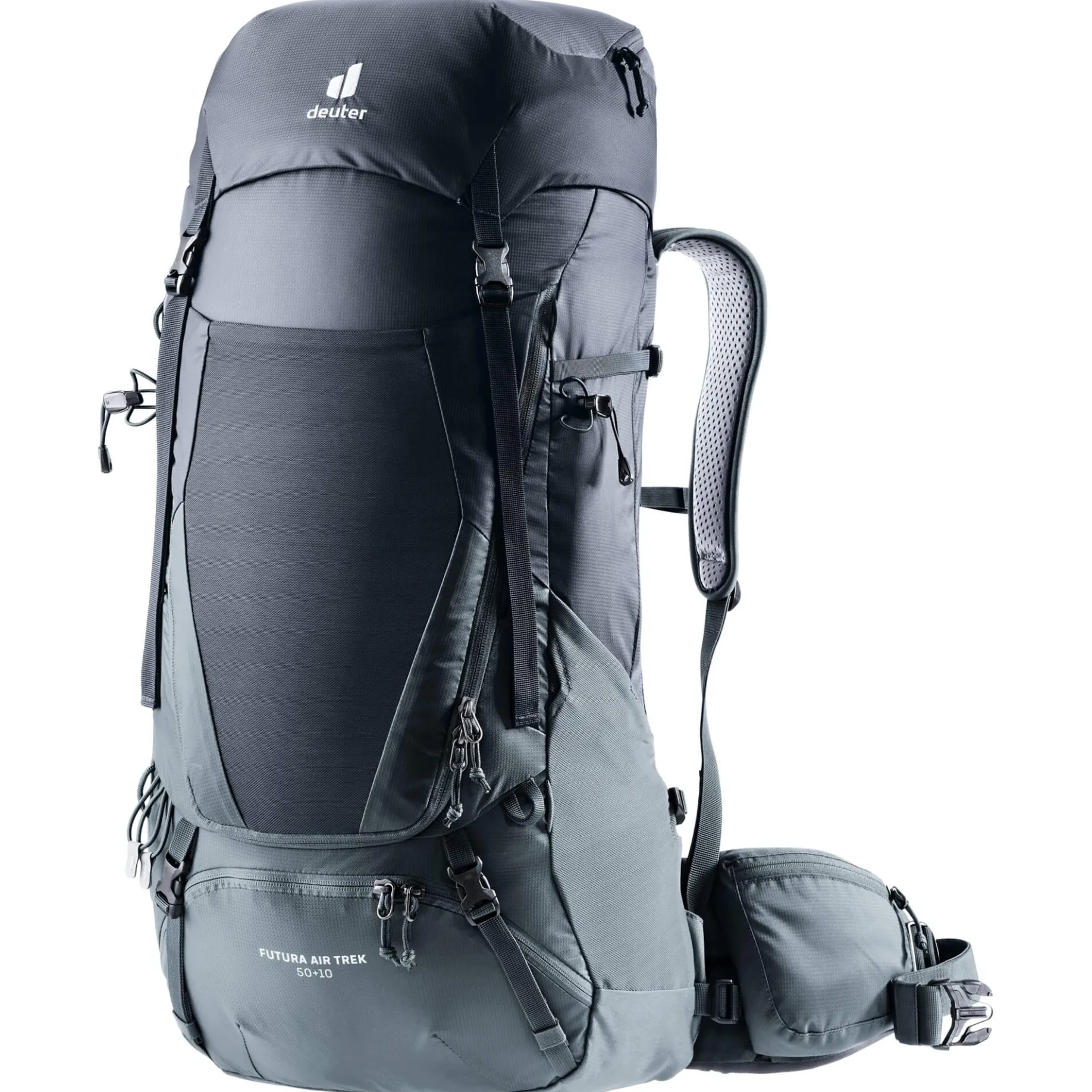 Futura Air Trek 50 + 10 - Trekkingrucksack 75 cm erw. (black-graphite)