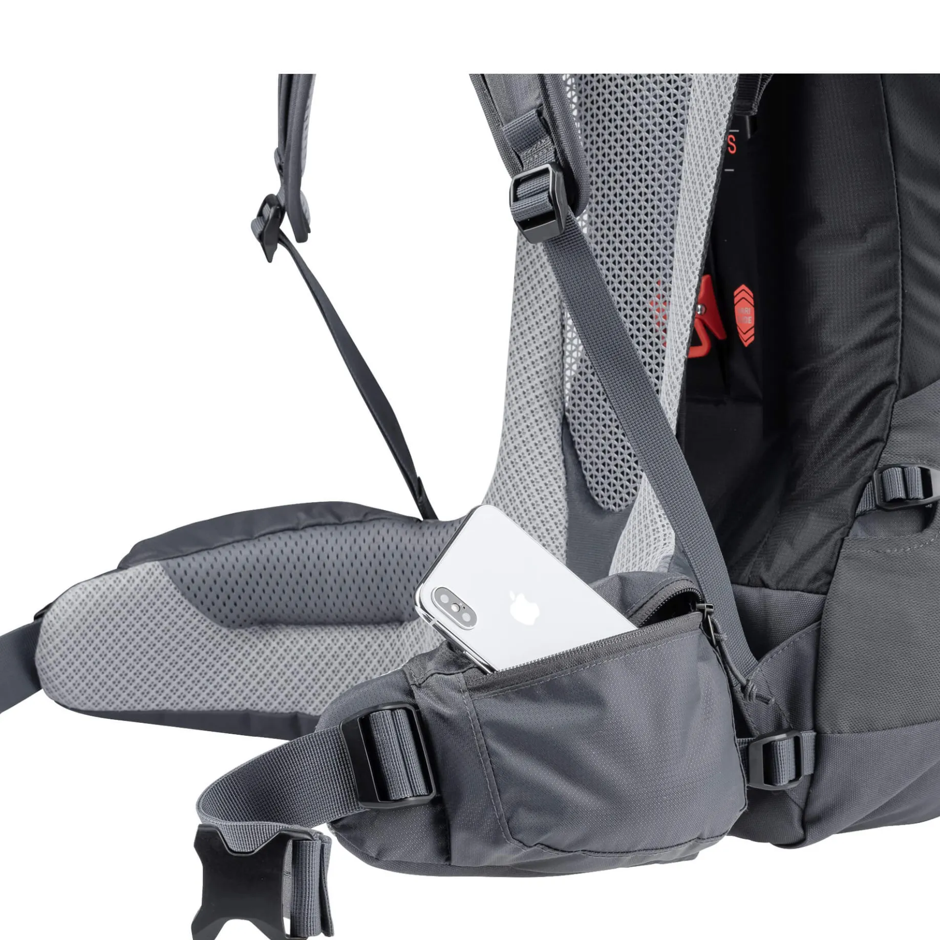Futura Air Trek 50 + 10 - Trekkingrucksack 75 cm erw. (black-graphite)