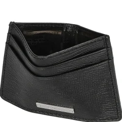 Gallery A 4cc - Kreditkartenetui Leder 10 cm (schwarz)