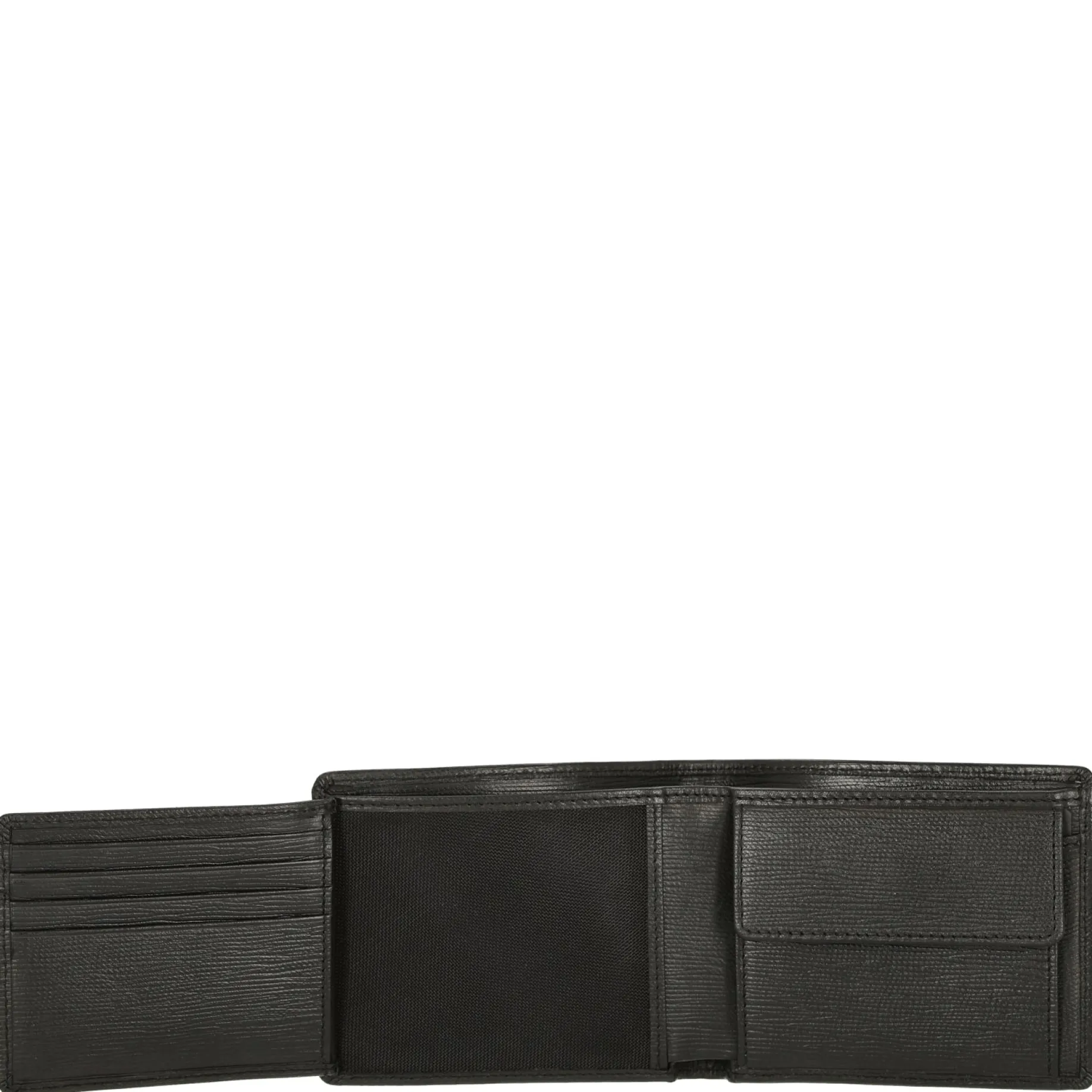 Gallery 4cc - Herrengeldbörse Leder 12 cm (black)