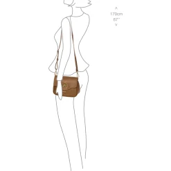Gardenia - Umhängetasche 23 cm (leather)