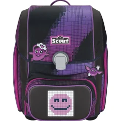 Genius Exklusiv "Movie Star" - Schulranzen Set 5tlg. (Pink Pixel)