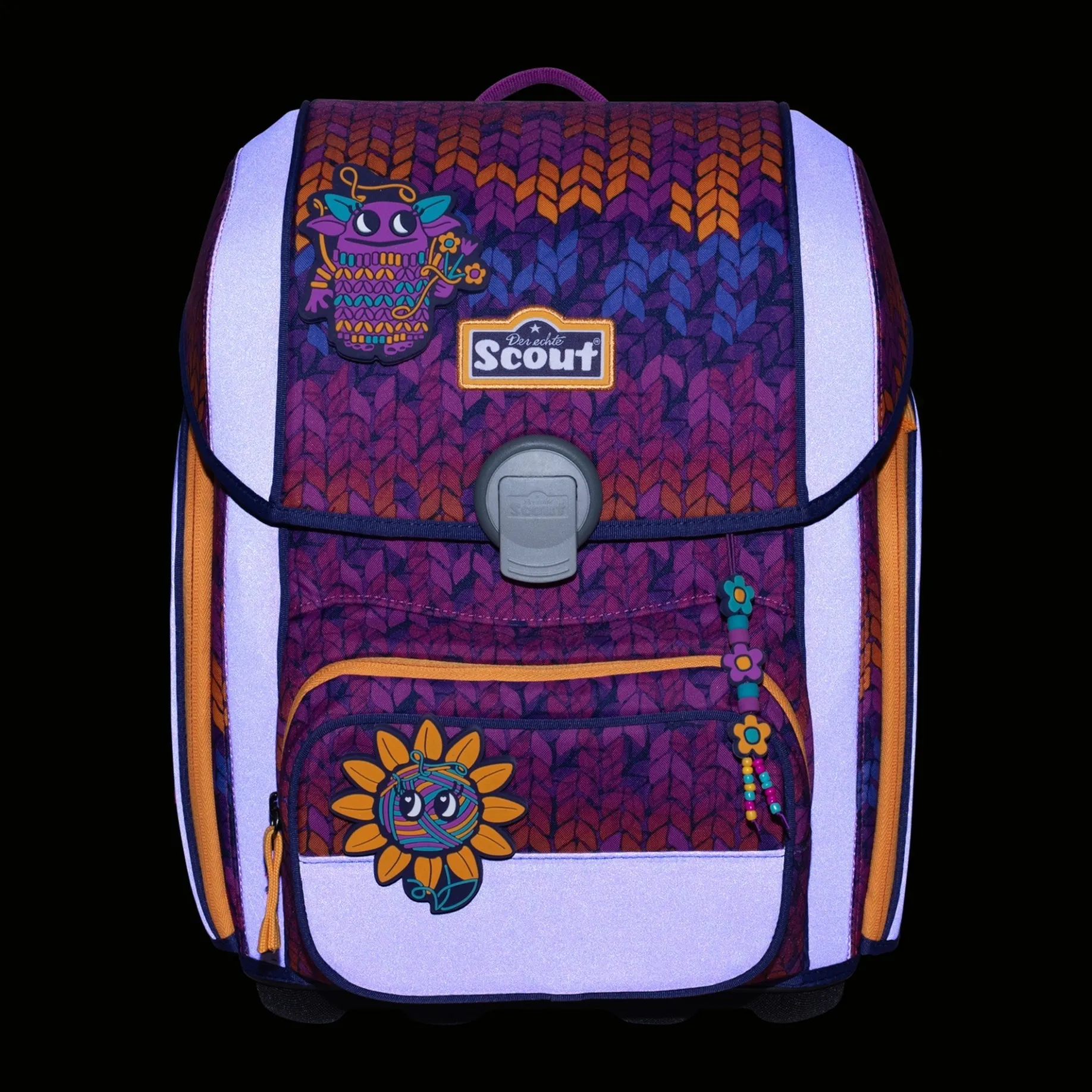 Genius Exklusiv Superflash - Schulranzen Set 4tlg. (Fantasy)