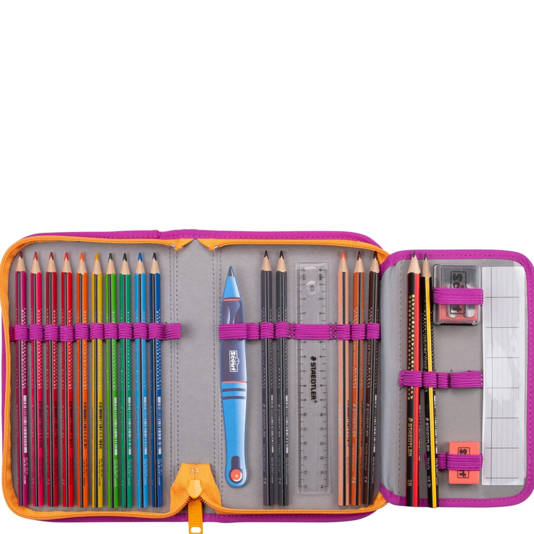 Genius Exklusiv Superflash - Schulranzen Set 4tlg. (Fantasy)