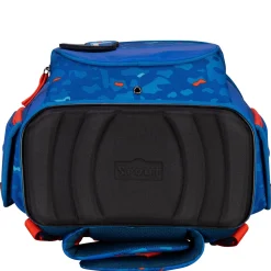 Genius Exklusiv Superflash - Schulranzen Set 4tlg. (Blue Dino)