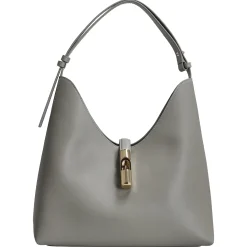 Goccia M Hobo - Schultertasche 30.5 cm (cenere)