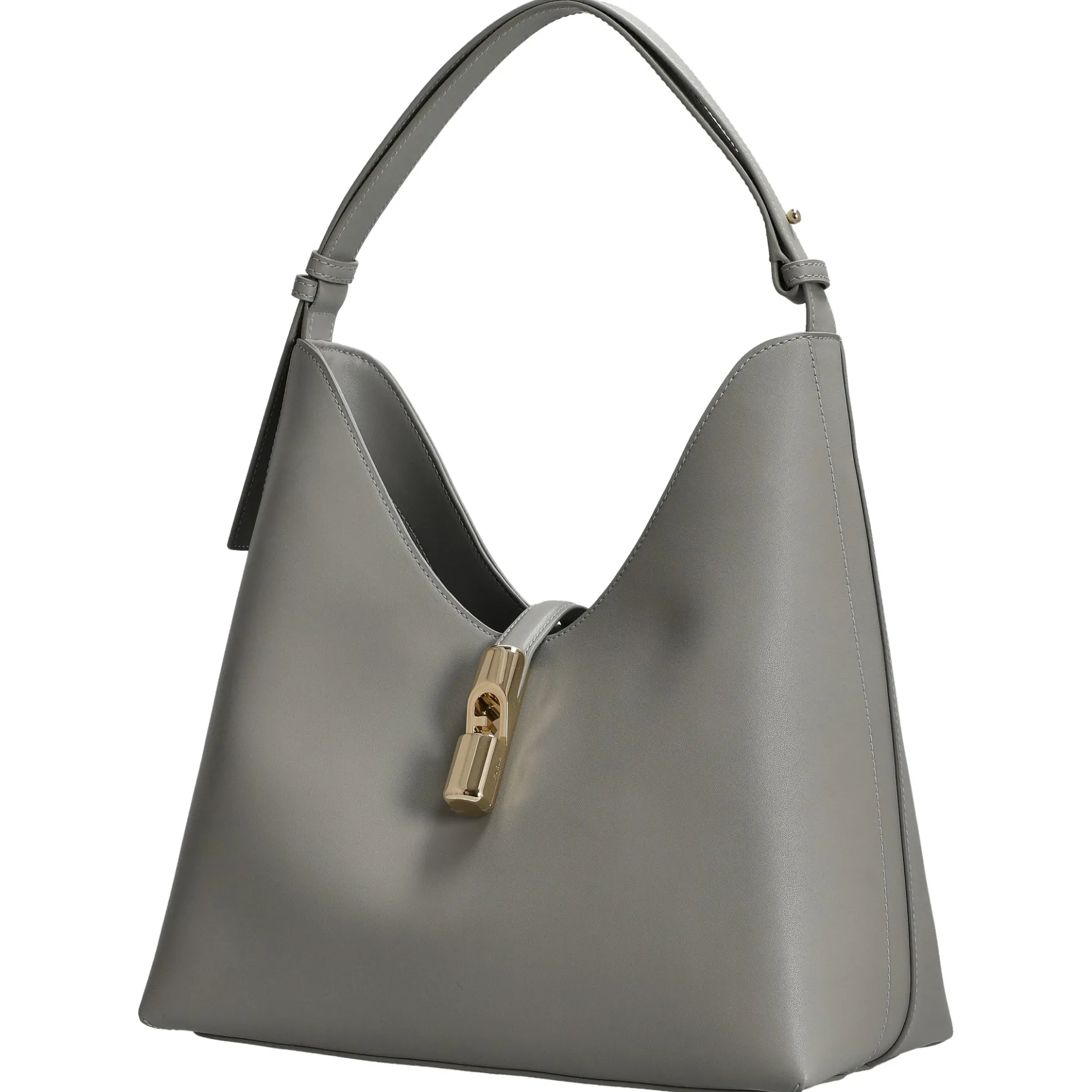 Goccia M Hobo - Schultertasche 30.5 cm (cenere)