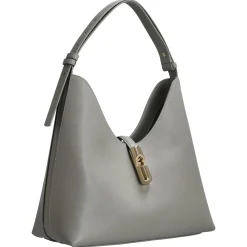 Goccia M Hobo - Schultertasche 30.5 cm (cenere)