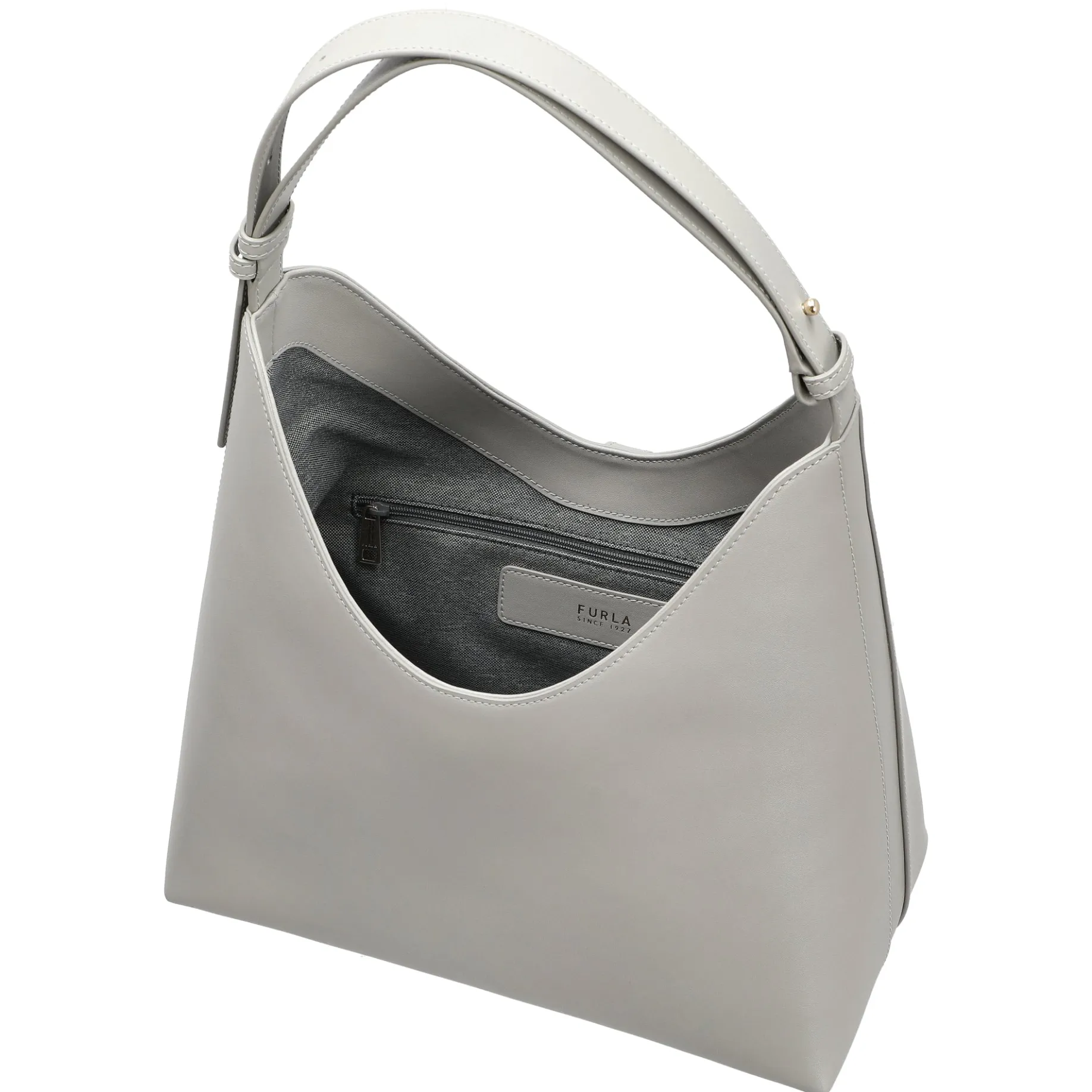 Goccia M Hobo - Schultertasche 30.5 cm (cenere)