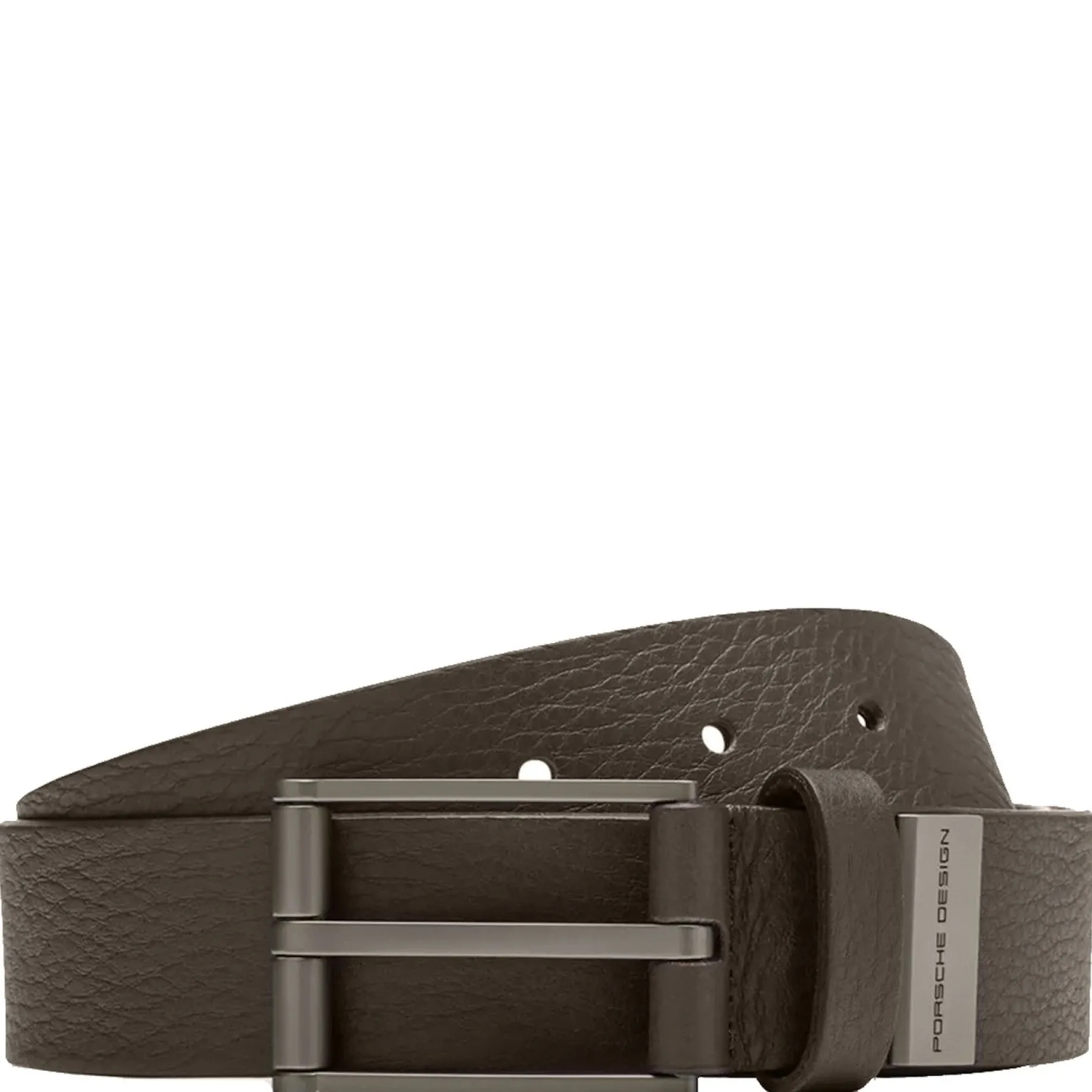Grain - Gürtel 35 mm (dark brown, 120)