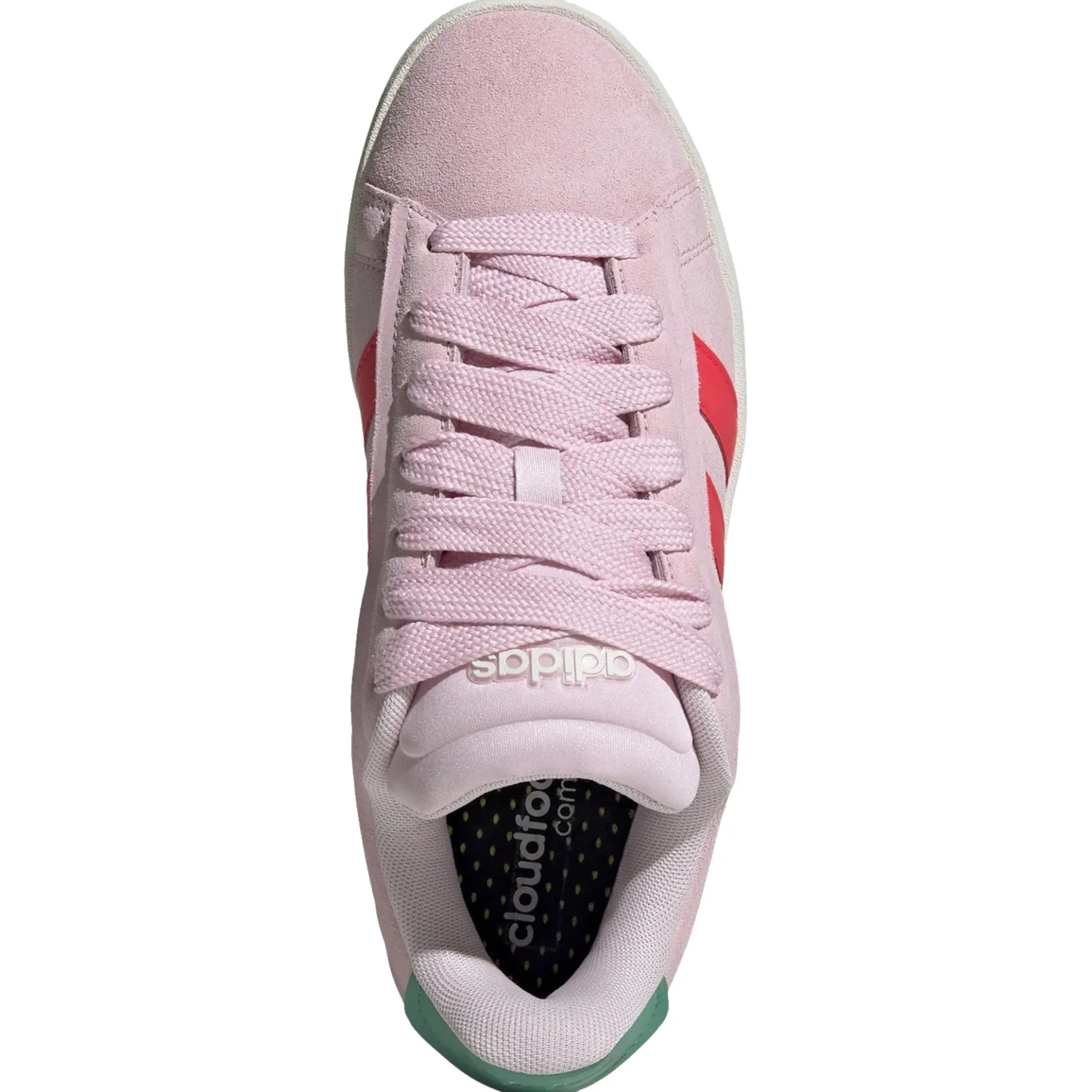 Grand Court Alpha 00s Sneaker - Schuh Women (clpink/lucred/cougrn, 38)