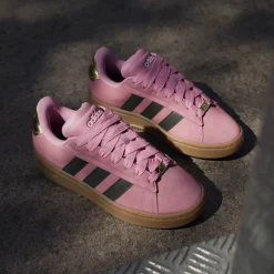 Grand Court Alpha 00s Sneaker - Schuh Women (bliss pink/core black/gold met., 40)