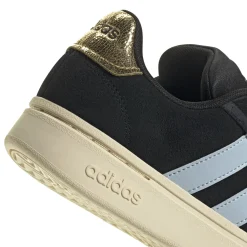 Grand Court Alpha 00s Sneaker - Schuh Women (core black/wonder blue/gold met., 38 2/3)