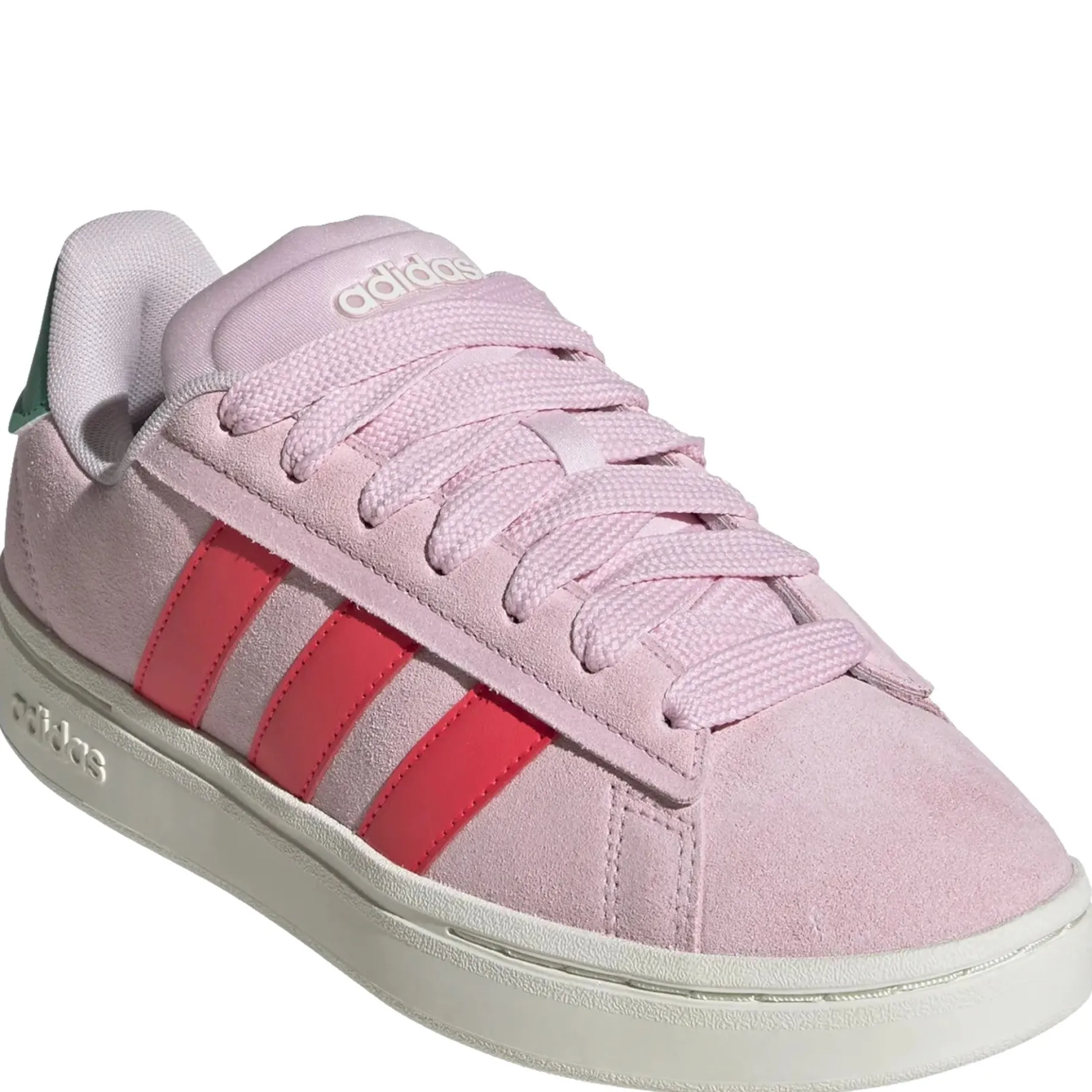 Grand Court Alpha 00s Sneaker - Schuh Women (clear pink/lucid red/court green, 38 2/3)