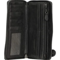 Grandmas Luxury Club Cynthia - Geldbörse 13cc 20 cm RFID (black smoke)