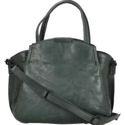 Grandmas Luxury Club Mrs. Chiffon Pie - Henkeltasche 33 cm (deep teal)