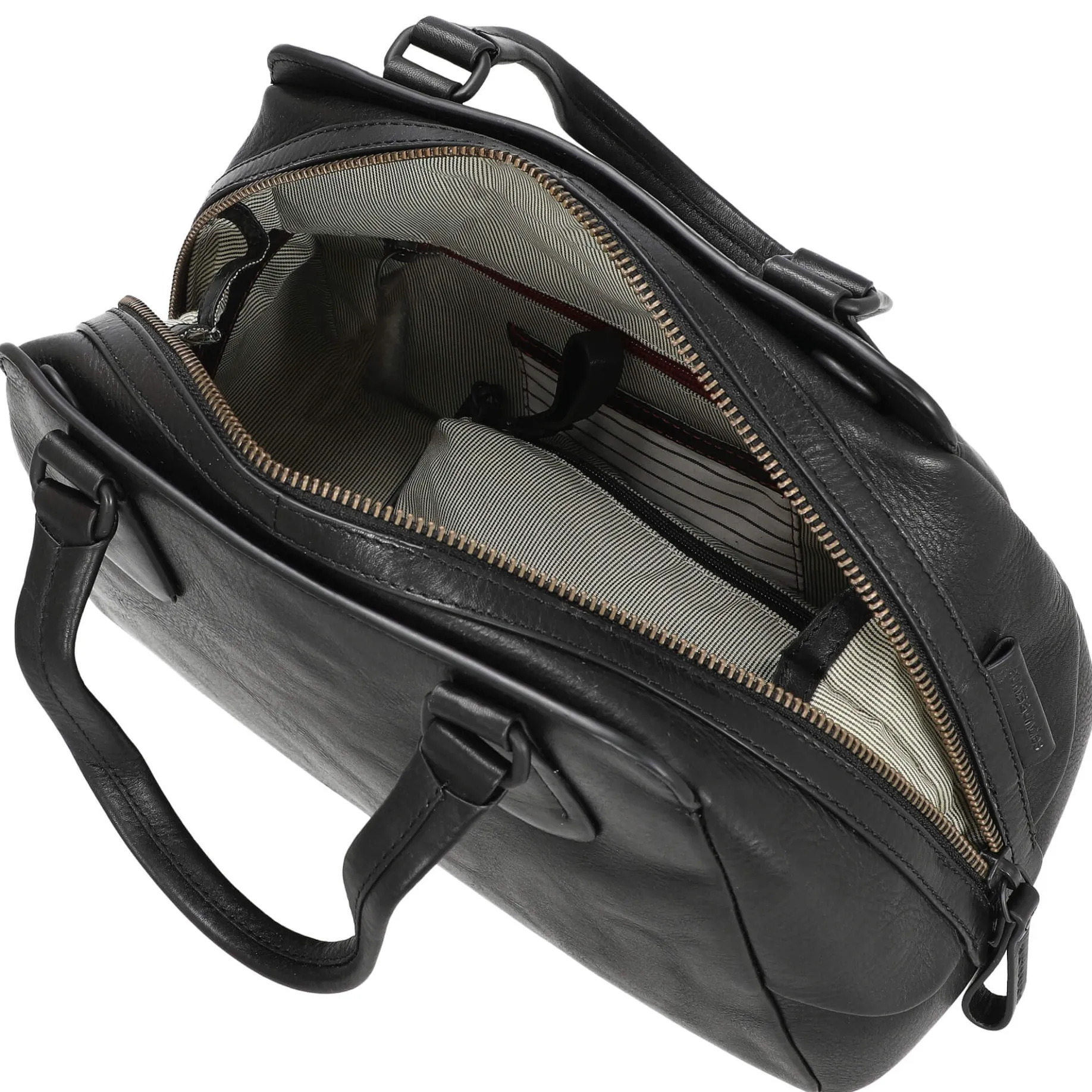 Grandmas Luxury Club Mrs. Peanut Brittle - Henkeltasche 20 cm (black smoke)