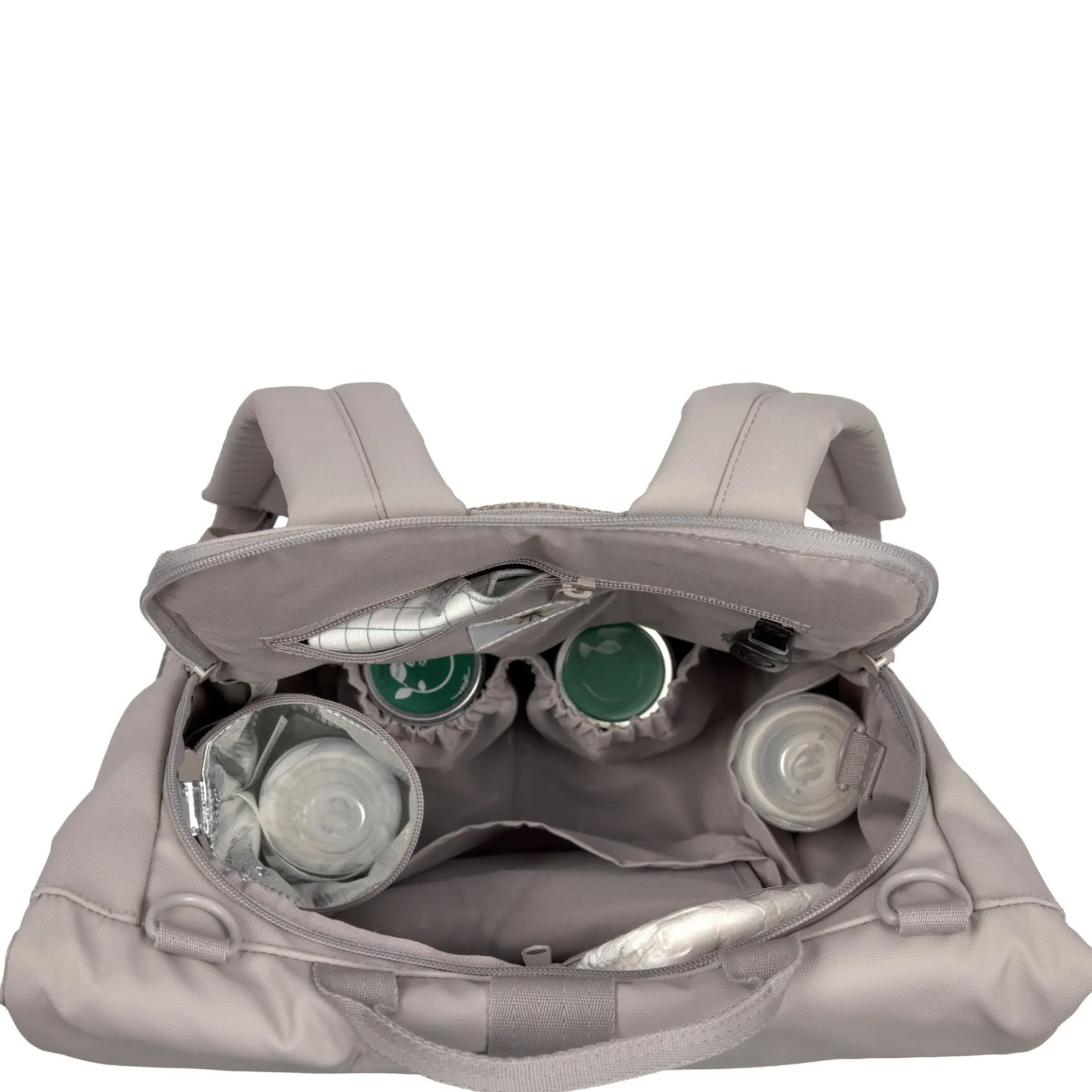 Green Label Rolltop Up - Wickelrucksack 42 cm (taupe)