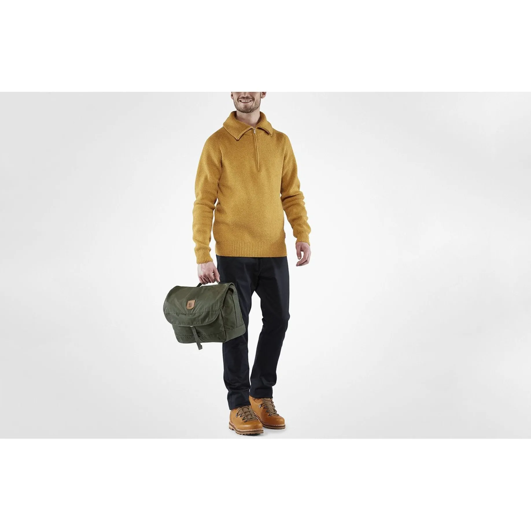 Greenland Shoulder Bag - Schultertasche 39 cm (deep forest)