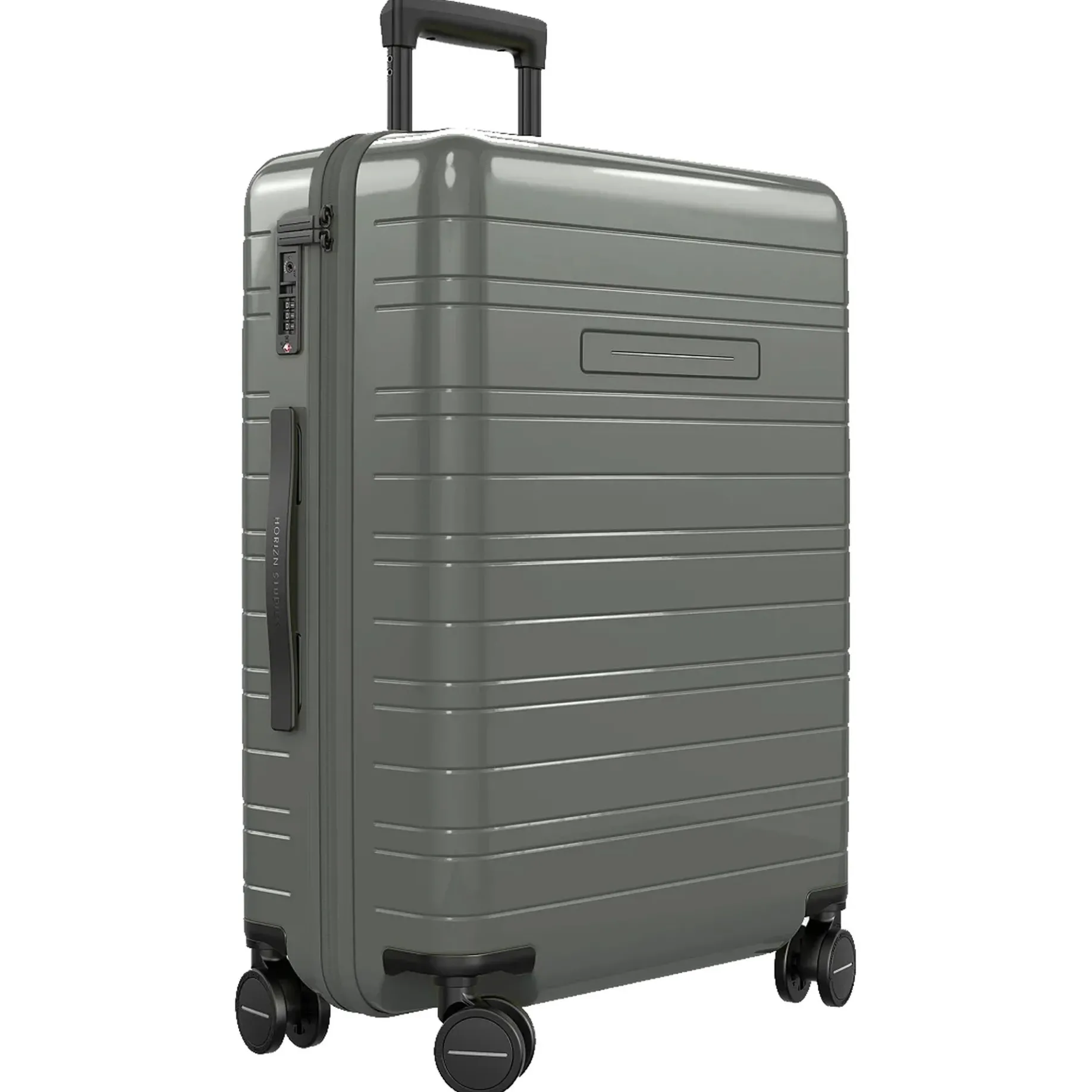 H6 Essential Check In - 4-Rollen-Trolley 64 cm (glossy agave green)