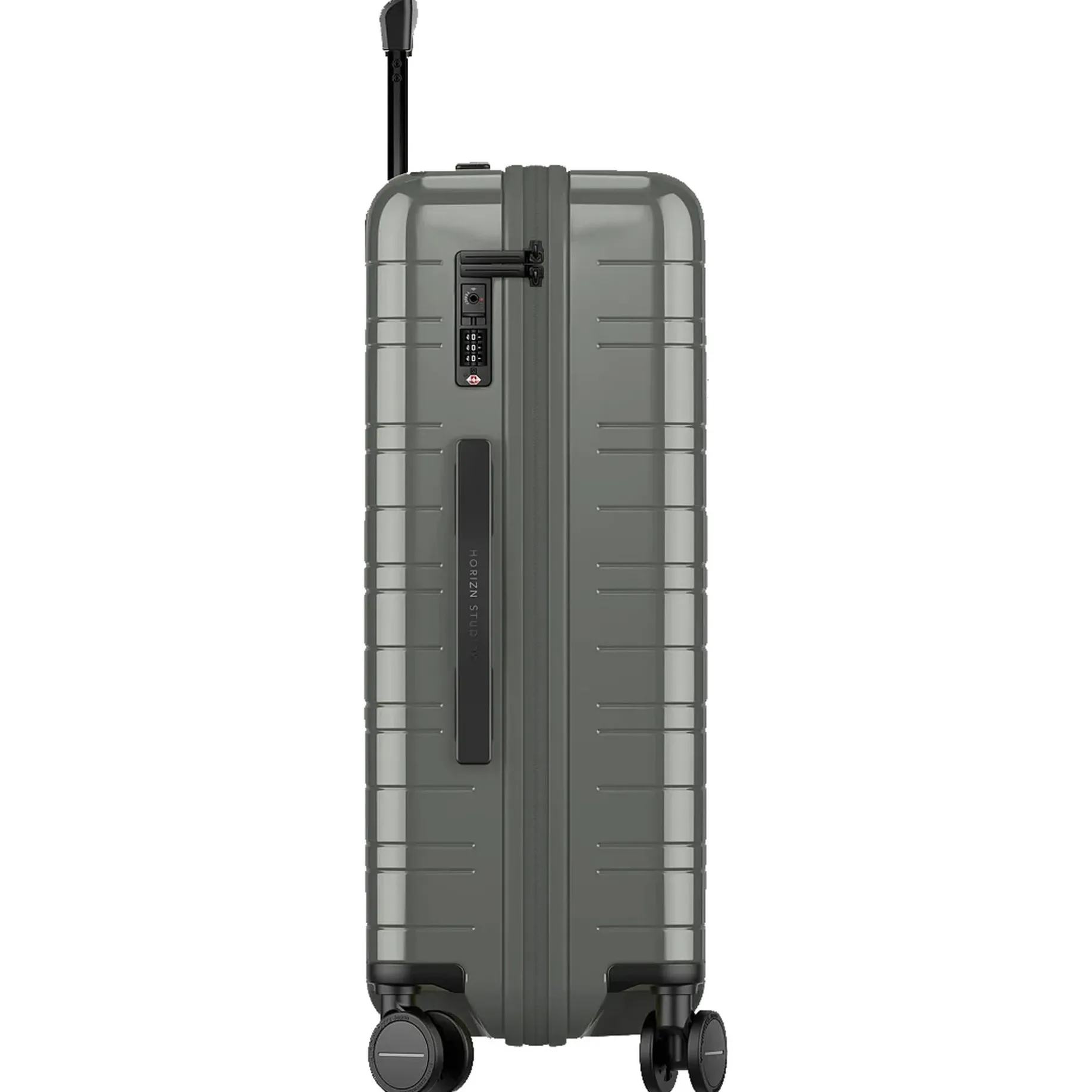 H6 Essential Check In - 4-Rollen-Trolley 64 cm (glossy agave green)