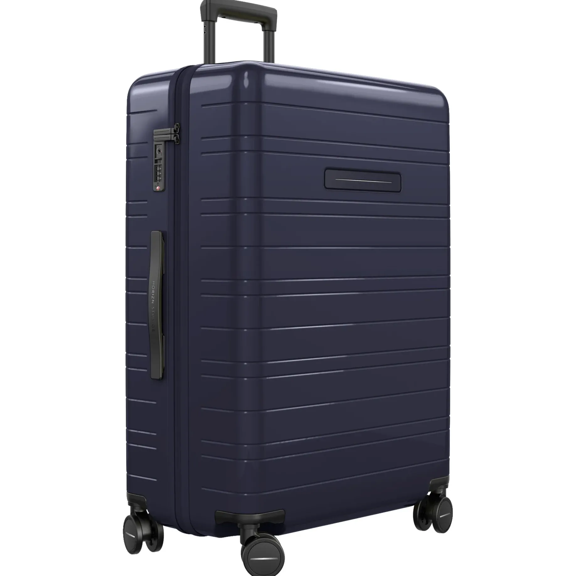 H7 Essential Check In - 4-Rollen-Trolley 77 cm (glossy purple night)