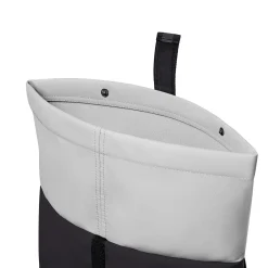 Hajo Medium Aloe Rolltop - Rucksack 16'' 45 cm (black/light grey)