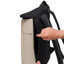 Hajo Medium Aloe Rolltop - Rucksack 16'' 45 cm (sand/black)