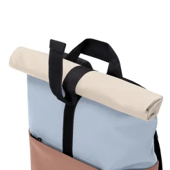 Hajo Medium Lotus Rolltop - Rucksack 16'' 45 cm (fog blue/redwood)