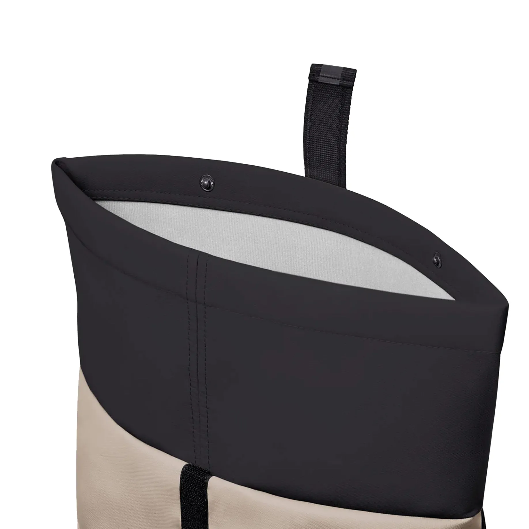 Hajo Mini Aloe Rolltop - Rucksack 16'' 42 cm (sand/black)