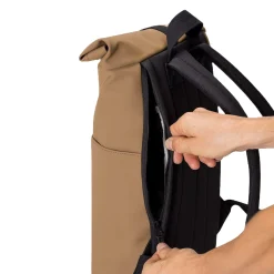 Hajo Mini Lotus Rolltop - Rucksack 16'' 42 cm (almond)