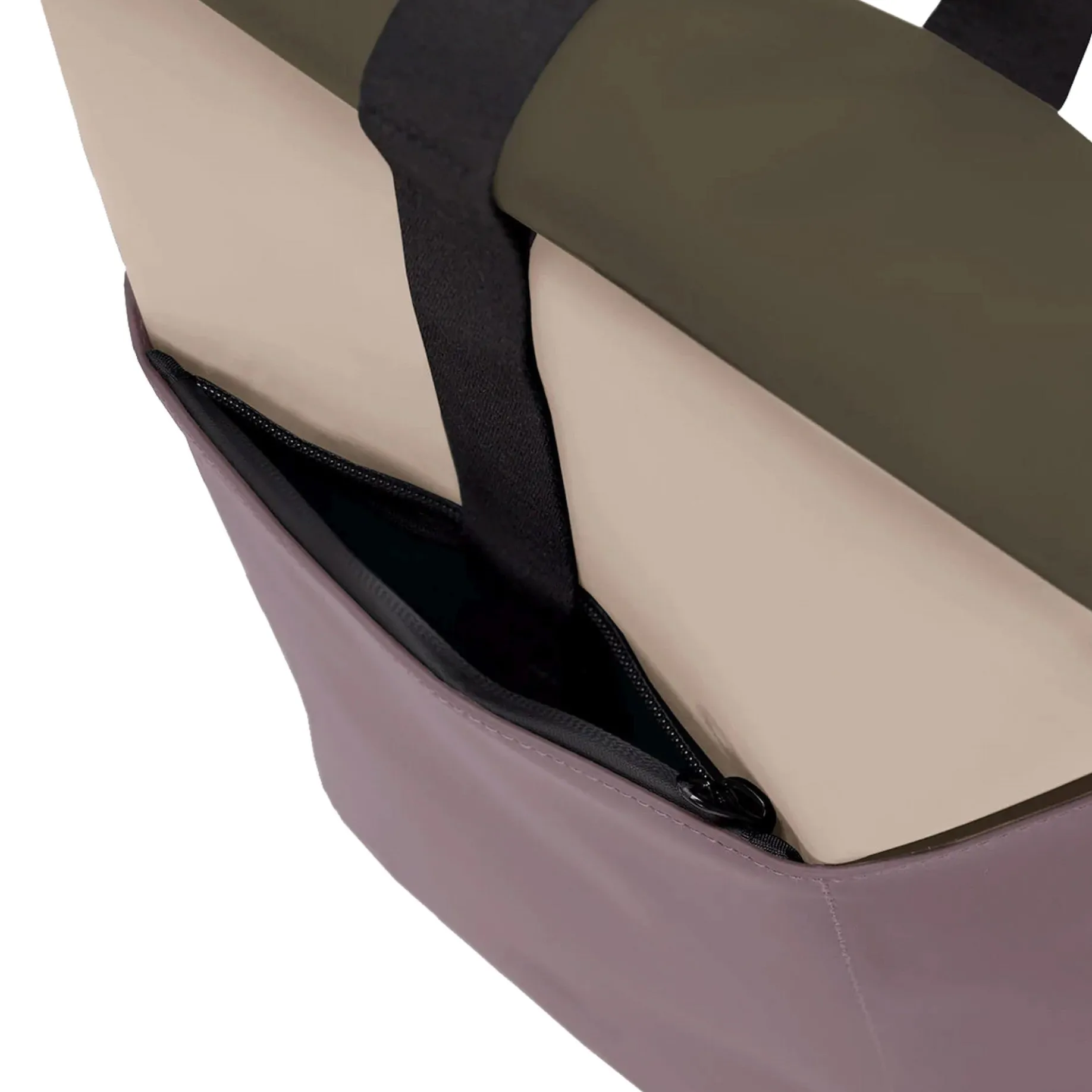 Hajo Mini Lotus Rolltop - Rucksack 16'' 42 cm (nude/grape)