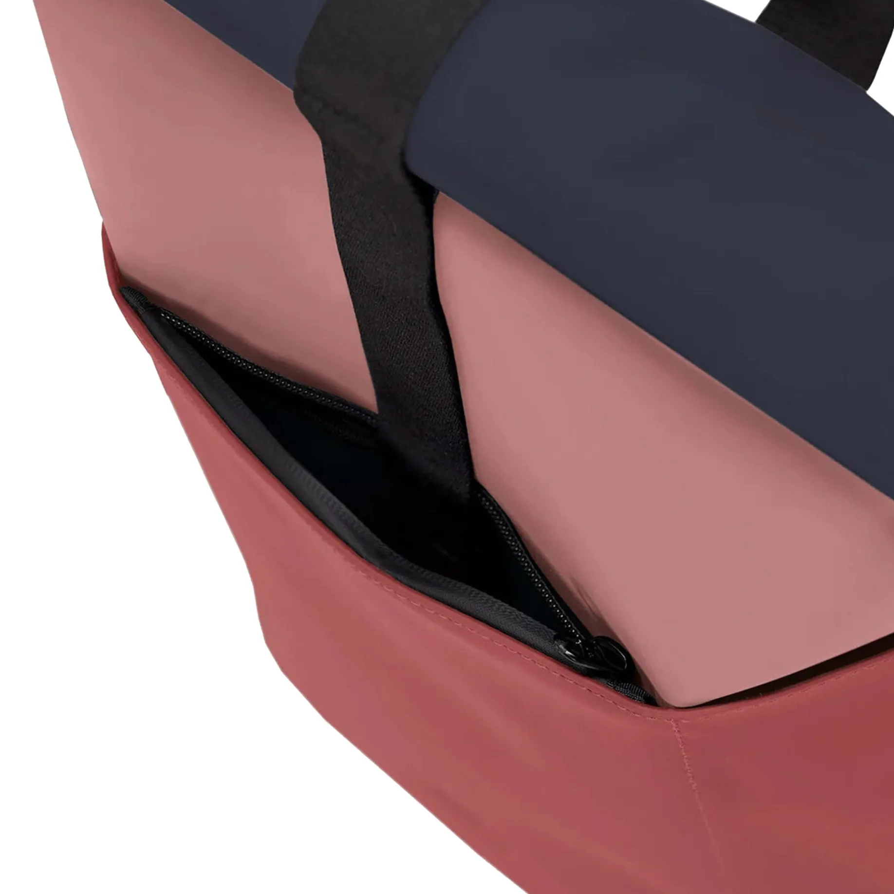 Hajo Mini Lotus Rolltop - Rucksack 16'' 42 cm (dark rose / hibiscus)