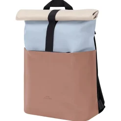 Hajo Mini Lotus Rolltop - Rucksack 16'' 42 cm (fog blue-redwood)