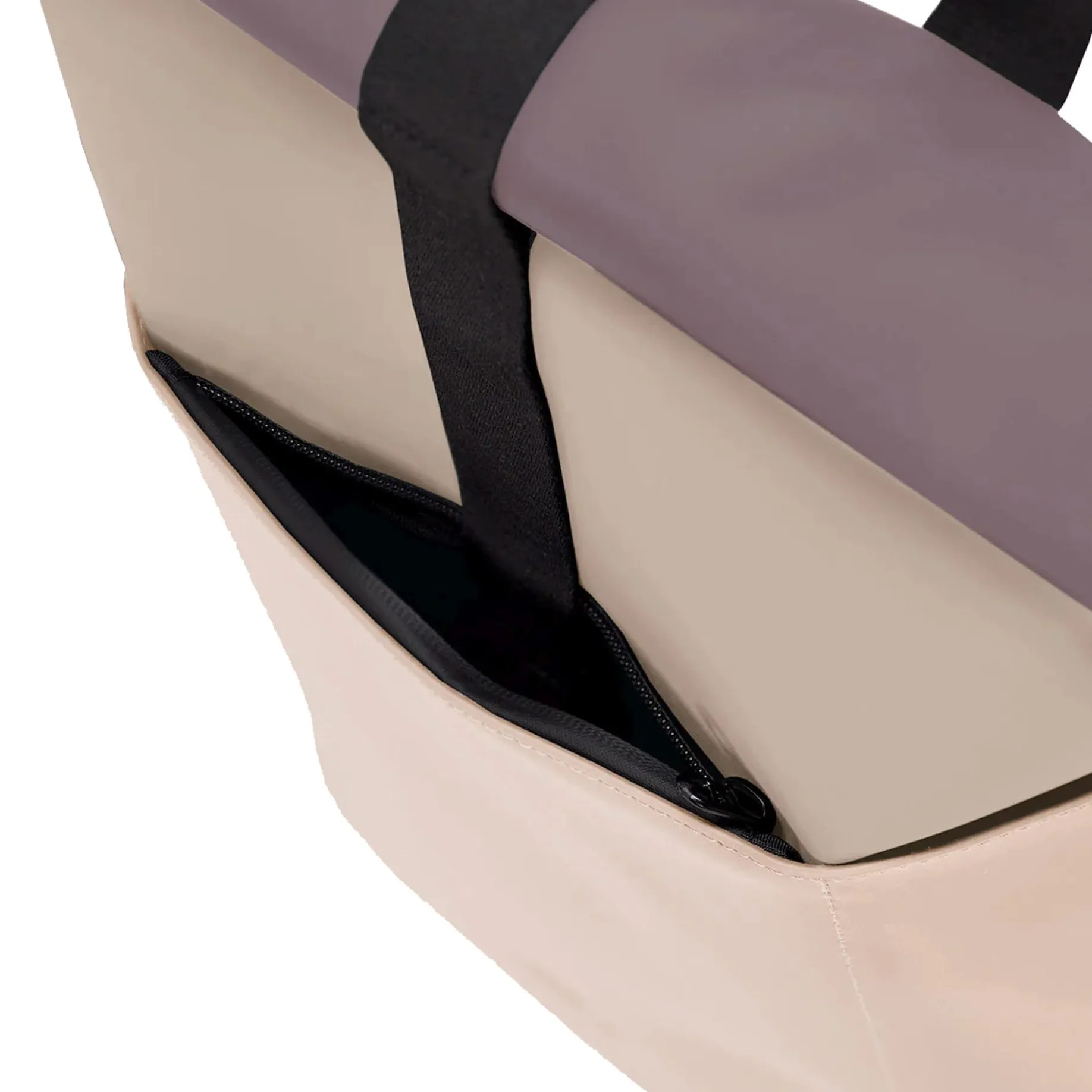 Hajo Mini Lotus Rolltop - Rucksack 16'' 42 cm (nude - light apricot)