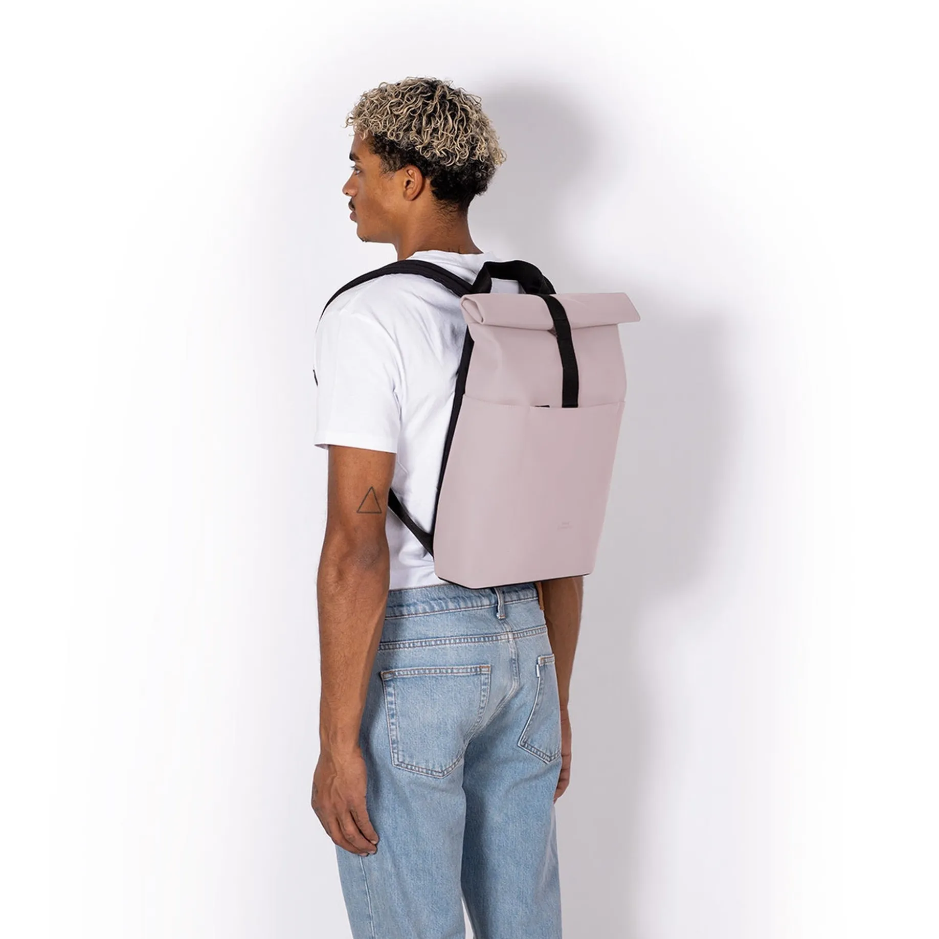Hajo Mini Lotus Rolltop - Rucksack 16'' 42 cm (light rose)