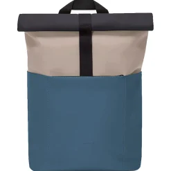 Hajo Mini Lotus Rolltop - Rucksack 16'' 42 cm (nude/petrol)